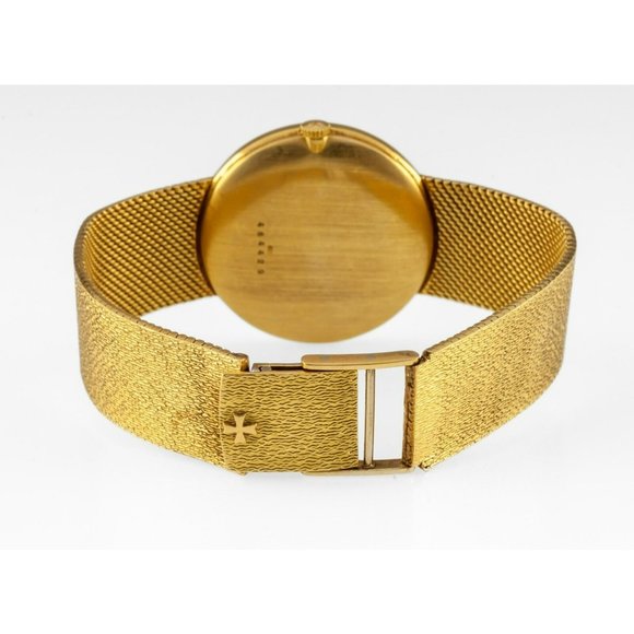 Vacheron Constantin Men's 18k Gold Mechanical Watch w/ Original Mesh Band - Picture 5 of 9